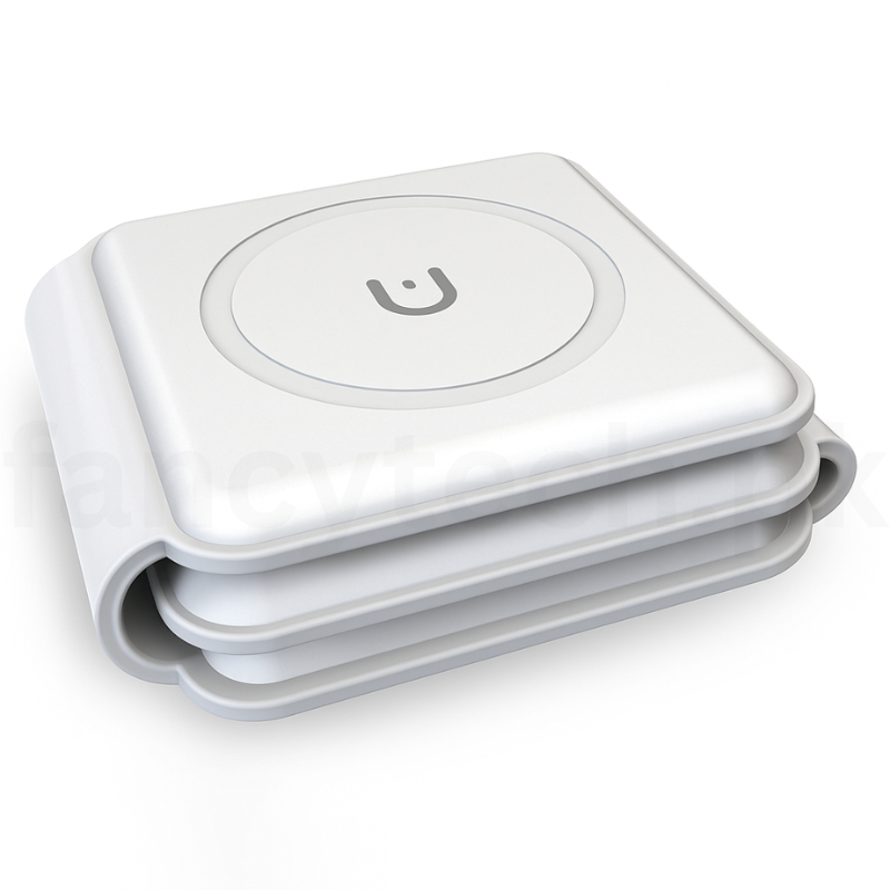 3-in-1 Foldable Magnetic Wireless Charger – Fast Charging for Phone, Watch & Earbuds