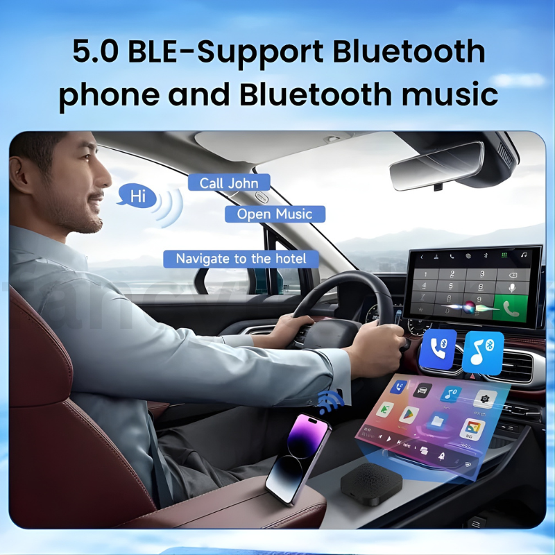 Carlinkit Wireless CarPlay AI Box Android 11 – Netflix YouTube Streaming