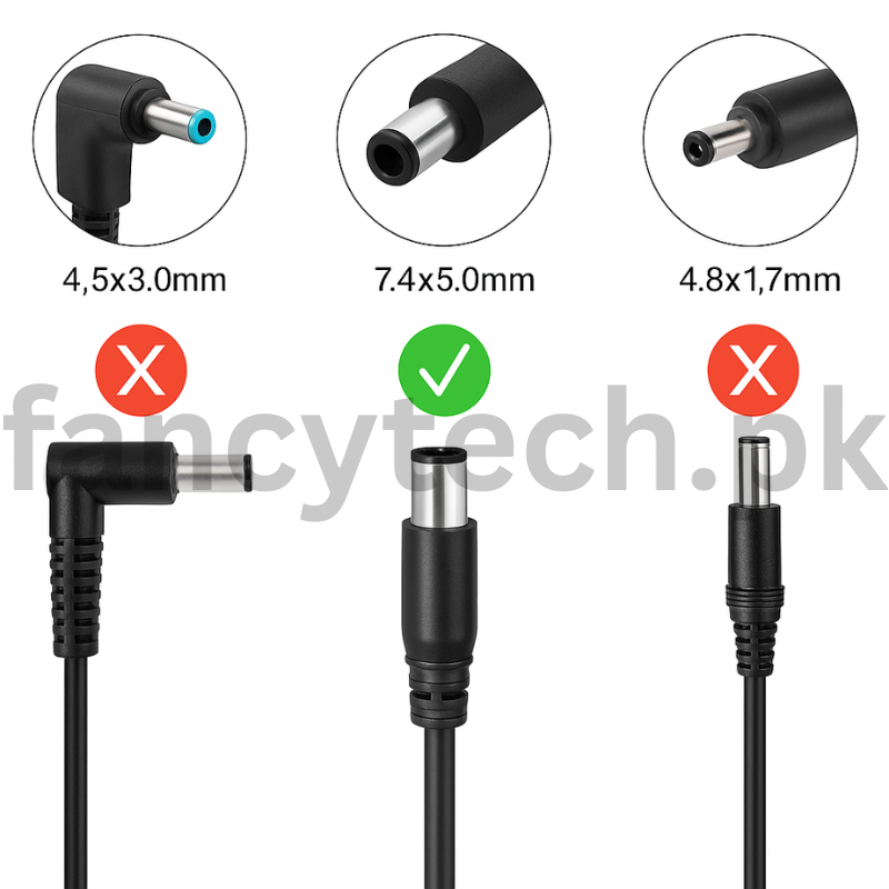 Samsung 65W Laptop Charger with 6.5mm Round Pin – High-Performance Power Adapter