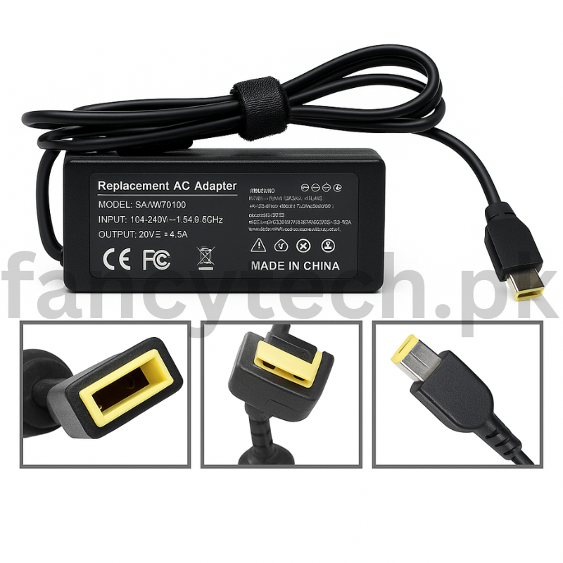 Lenovo USB-Type 65W Power Adapter – Slim, Fast Charger for Lenovo Laptops