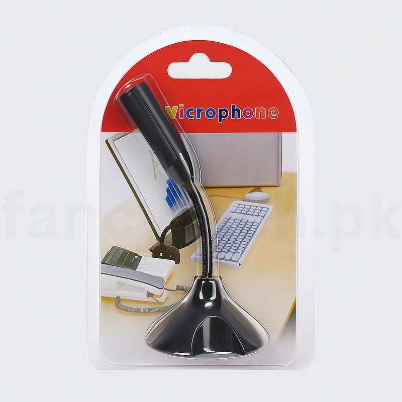 Mini USB Computer Microphone for PC & Laptop – Plug-and-Play Recording Mic for Streaming, Voice Chat
