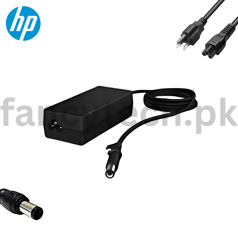 HP 65W 7.4mm Round Pin Laptop Charger – Compatible with HP Pavilion, ProBook, Compaq