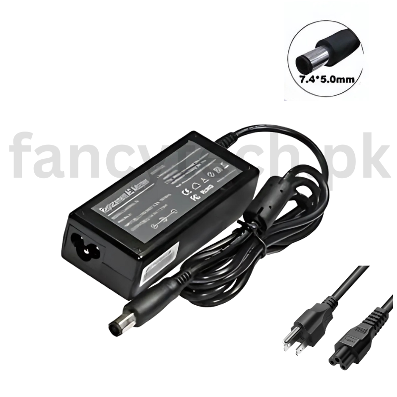 Dell 90W 7.4mm Round Pin Charger – Heavy-Duty Laptop Power Adapter
