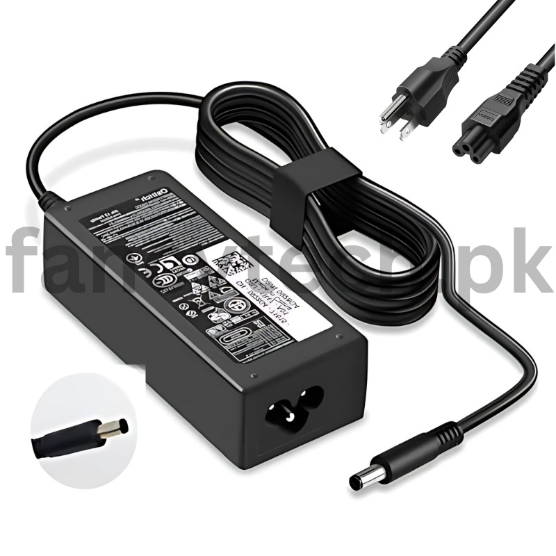 Dell 65W Patli Charging Pin Adapter – Compact Power Supply for Dell Laptops