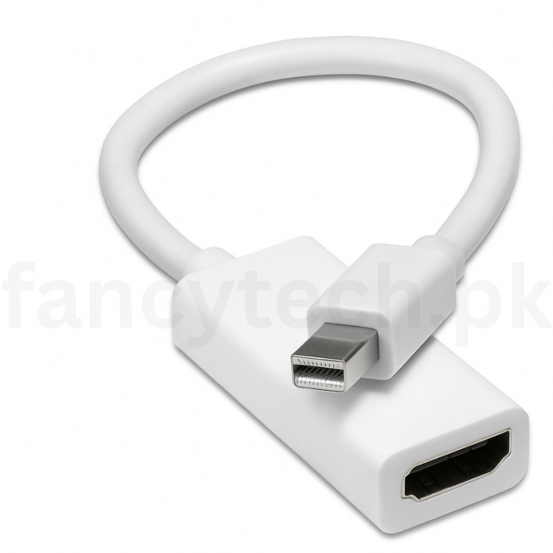 SpeedX Mini DisplayPort to HDMI Adapter – 1080p Full HD, High-Quality Converter