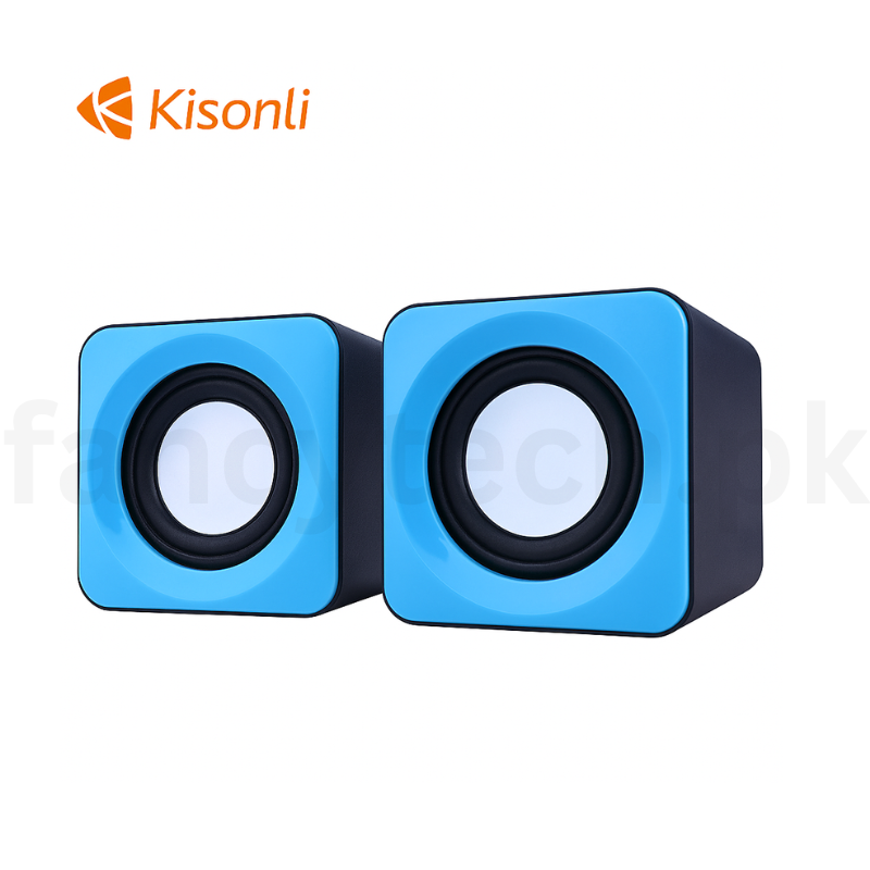 “Kisonli V310 USB-Powered Laptop Speaker (2.0, AUX-Compatible, Portable)”
