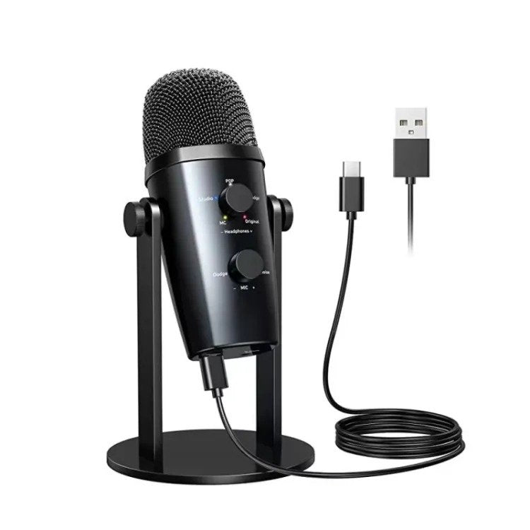 Jmary MC-PW10 Professional USB Microphone – Studio Quality for Podcasting, Streaming & Recording
