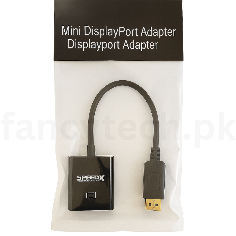 SpeedX DisplayPort to HDMI Converter , Uni-Directional, Plug-and-Play for PC, Laptop, Monitor