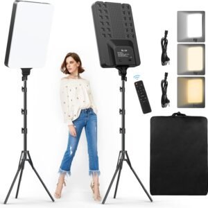 rl-24-24-inch-studio-light-kit-adjustable-2800k-7500k-dimmable-lighting-for-photography-youtube-tiktok-videos