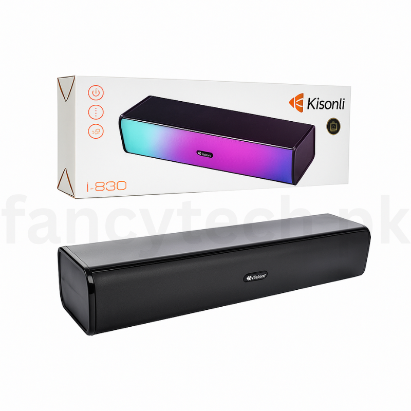 kisonli-i630-wireless-longbar-bluetooth-speaker-deep-bass-rgb-lights-portable-soundbar-for-pc-tv-mobile