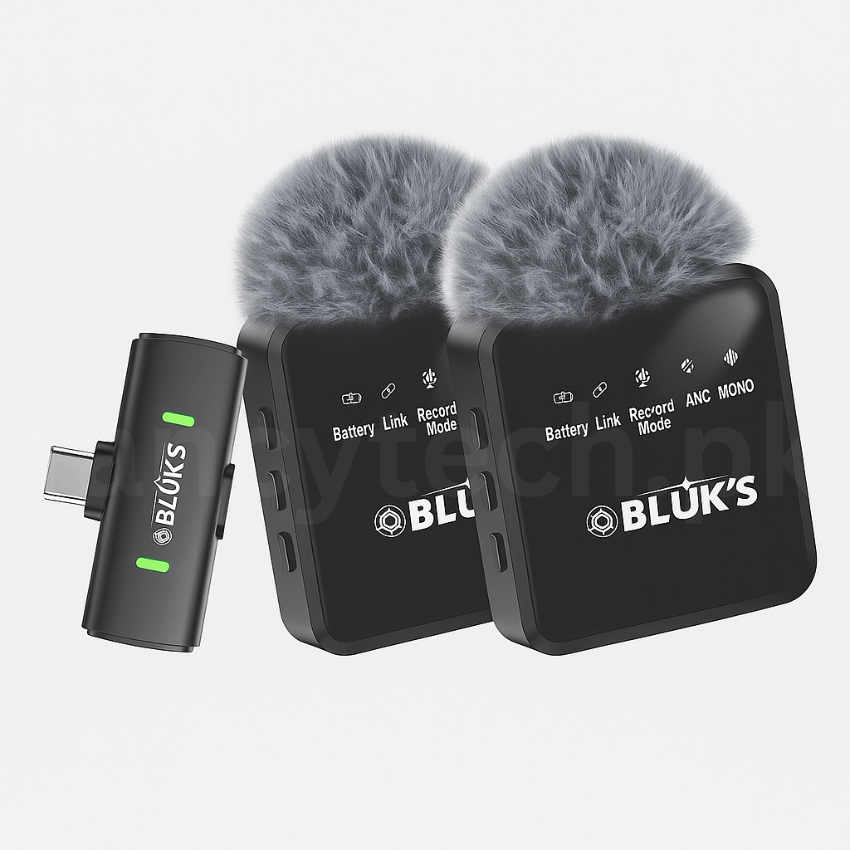 bluks-bx-18-lavaliere-collar-wireless-anc-mic-dual-mic-set-with-iphone-type-c-compatible